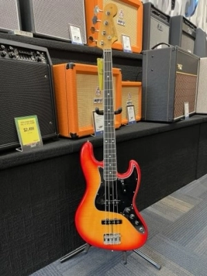 Fender Jazz Bass Rarities Flame Ash Top