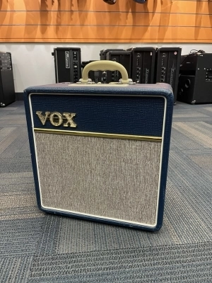 Vox AC4C1 4W Tube Combo Blue With VX10 Speaker