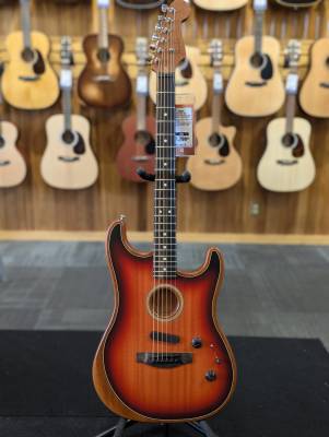 Fender Acoustasonic Stratocaster, Ebony Fingerboard - Dakota