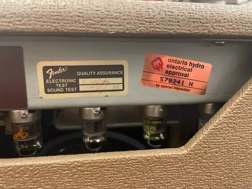 FENDER '63 VIBROVERB REPLICA OF ORIG. 1963 3