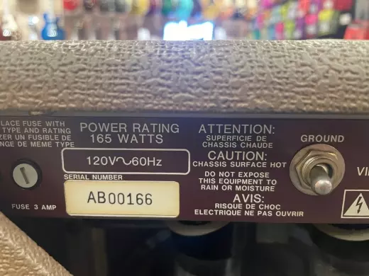 FENDER '63 VIBROVERB REPLICA OF ORIG. 1963 4