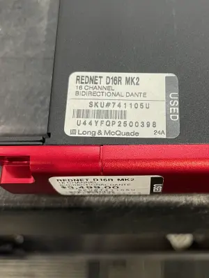 Focusrite - REDNET D16R MK2 2