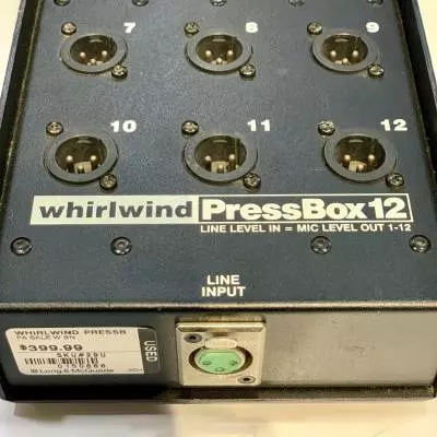 Whirlwind PressBox 12-Output Passive Press Box 2