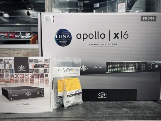 Universal Audio - SPECIAL BUNDLE! UA-APX16/HE