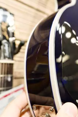 Gibson Les Paul Custom Quilt Top - Ocean Blue 2