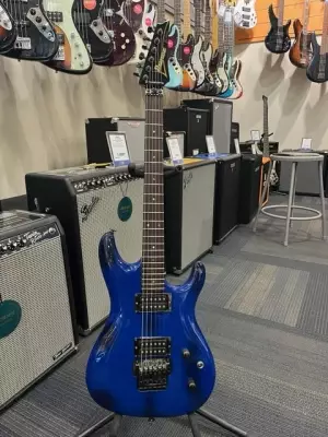 Ibanez JS1000 Burnt Transparent Blue