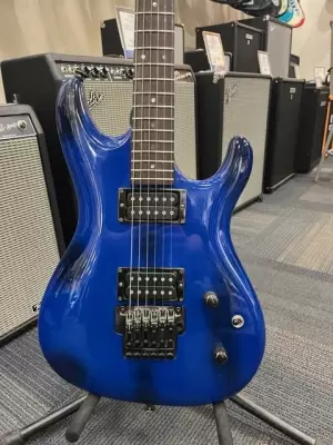 Ibanez JS1000 Burnt Transparent Blue 2