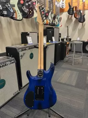 Ibanez JS1000 Burnt Transparent Blue 2