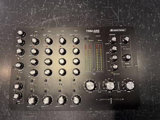 Gear Hunter | Omnitronic TRM-422 4-Channel Rotary DJ Mixer
