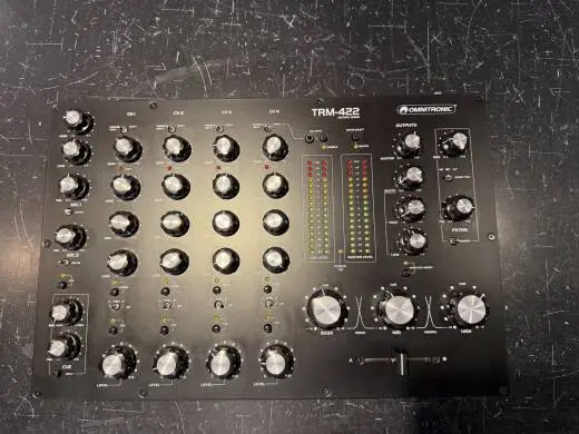 Omnitronic TRM-422 4-Channel Rotary DJ Mixer