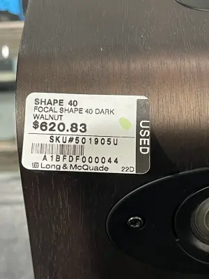 Focal Professional - SHAPE 40 2