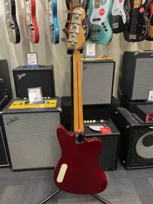 Fender Pawn Shop Series Reverse Jaguar Bass Candy Apple Red 6