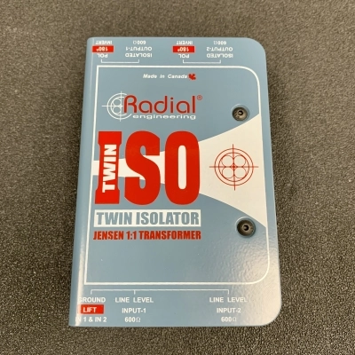 Radial Twin-Iso Line Level Isolator