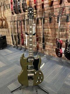 Epiphone SG Standard '61 Maestro Vibrola Olive Drab