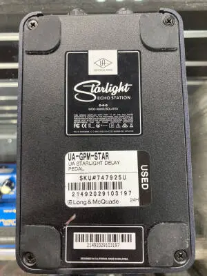 UA Starlight Delay Pedal 2