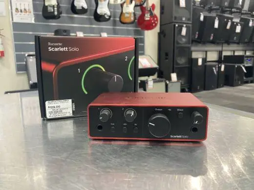 Focusrite Scarlett Solo MK4