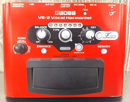 Store Special Product - BOSS - VE-2 Vocal Harmony Pedal