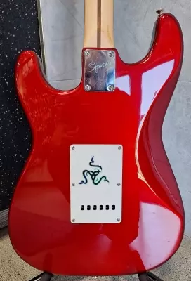 Squier Affinity Series Stratocaster in Red 2