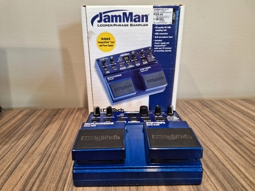 DIGITECH JAMMAN LOOPER/PHRASE SAMPLER