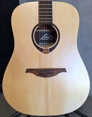 LAG TRAMONTANE T70D DREADNAUGHT ACOUSTIC GUITAR 2