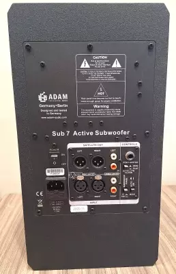 ADAM Audio - SUB7 BLACK ACTIVE SUBWOOFER 2