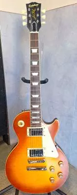Epiphone -1959 Les Paul Standard Electric Guitar with Case - Iced Tea Burst