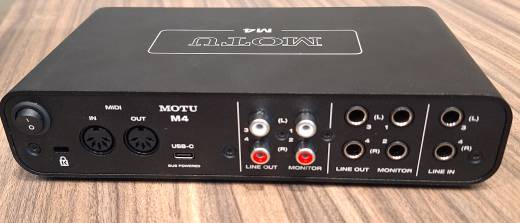 MOTU M4 4-in / 4-out USB Audio Interface | Long & McQuade