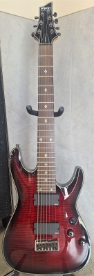 Schecter Damien Elite 7 Crimson Red