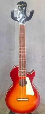 Epiphone - Les Paul Acoustic/Electric Tenor Ukulele - Cherry Sunburst