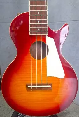 Epiphone - Les Paul Acoustic/Electric Tenor Ukulele - Cherry Sunburst 2