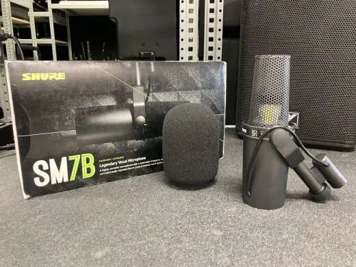 SM7B Cardioid Dynamic Microphone