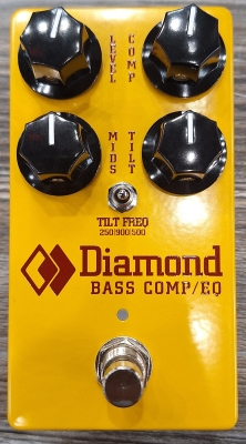 Diamond Guitar Pedals Bass Comp/EQ Optical Compressor/EQ