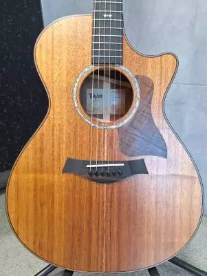 Taylor Guitars - 722ce Grand Concert Select Koa Acoustic/Electric Guitar with Case 2