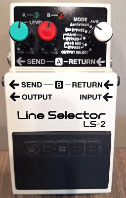 ギター BOSS LS-2 Line Selector Boss LS-2 Lineselector Pedal Demo - YouTube