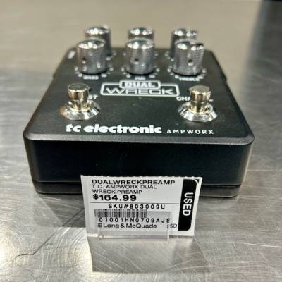 ギター TC ELECTRONIC DUAL WRECK PREAMP TC Electronic Dual Wreck Twin-Channel Guitar Preamp | Long
