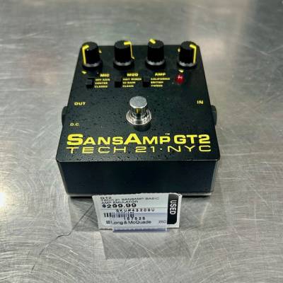 お値下げ中　SANSAMP GT2   TECH21,NYC Amazon | TECH 21 GT2 サンズアンプ SansAmpギター用アナログ