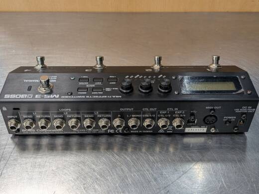 BOSS MS-3 Multi Effects Switcher | Long & McQuade