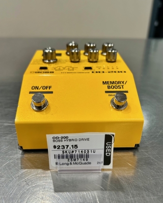 ギター Boss OD-200 Hybrid Drive BOSS OD200 BOSS OD-200 Hybrid Drive | Long & McQuade