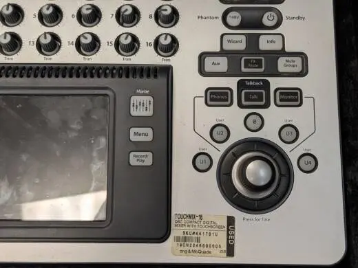 QSC - TOUCHMIX-16 2