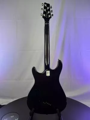 IBANEZ SZ MAHOG BODY FLAME MPL TOP TRANS GREY 2