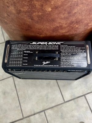 Fender Super-Sonic 112 Combo - Black / Pepper - Black / Pepper 2