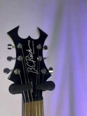 B.C. RICH BRONZE WARLOCK GUITAR BLACK 2