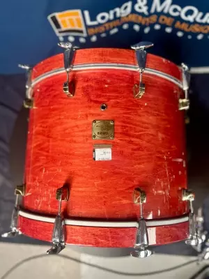 YAMAHA MAPLE CUSTOM TRANS RED 22-10-12-1 2