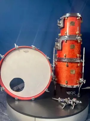 YAMAHA MAPLE CUSTOM TRANS RED 22-10-12-1