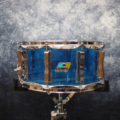 Ludwig Vistalite Blue Amber 6.5x14 Snare