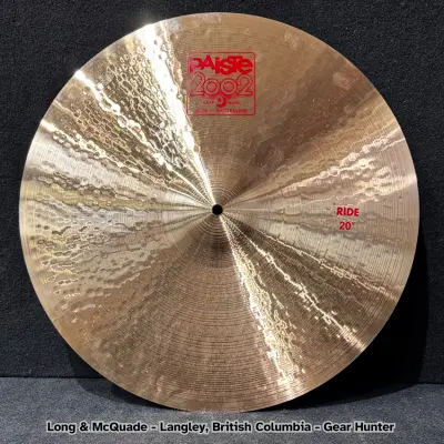 Paiste 2002 20 Inch Ride Cymbal