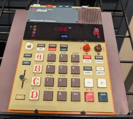 Teenage Engineering EP-1320 Medieval Sampler with cover