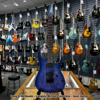 Ibanez RGA Electric Guitar - Blue Lagoon Burst Flat