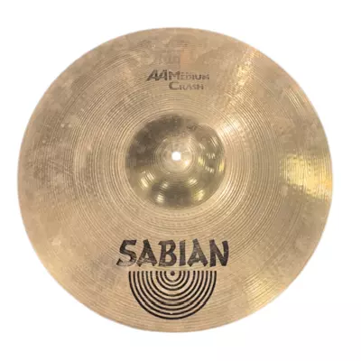 Sabian 18 AA Medium Crash Cymbal 1985 - 2001