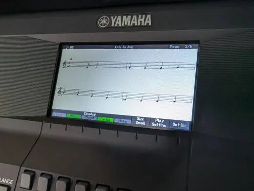 Yamaha PSR-SX600 Arranger Keyboard 2